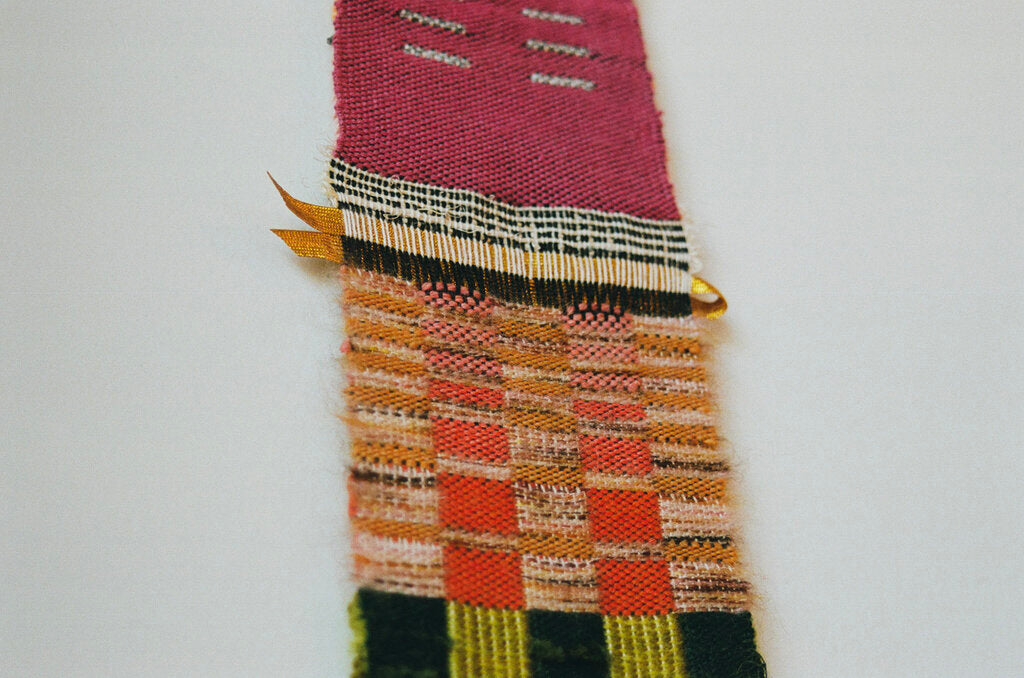Slices of Home - Original Weaving by Hannah Watson