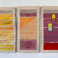 Nascency Triptych - Original Weaving by Hannah Watson