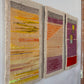 Nascency Triptych - Original Weaving by Hannah Watson