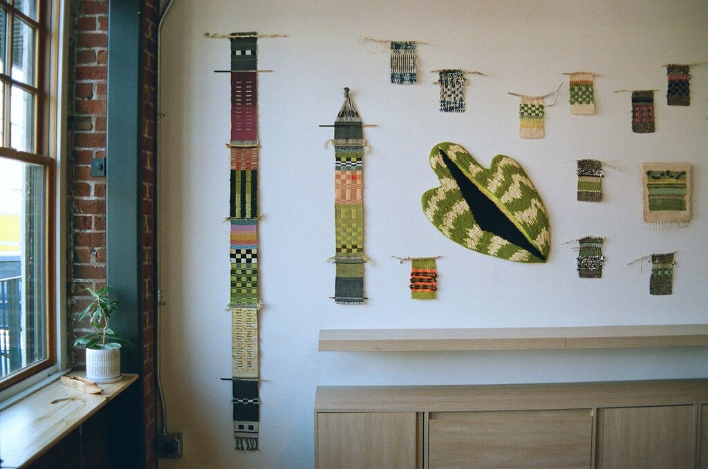 Jungle Study - Original Weaving by Hannah Watson