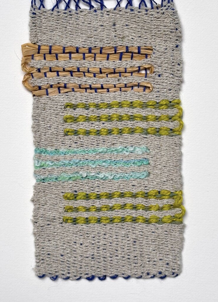 Bauhaus Tapestry - Original Weaving by Hannah Watson