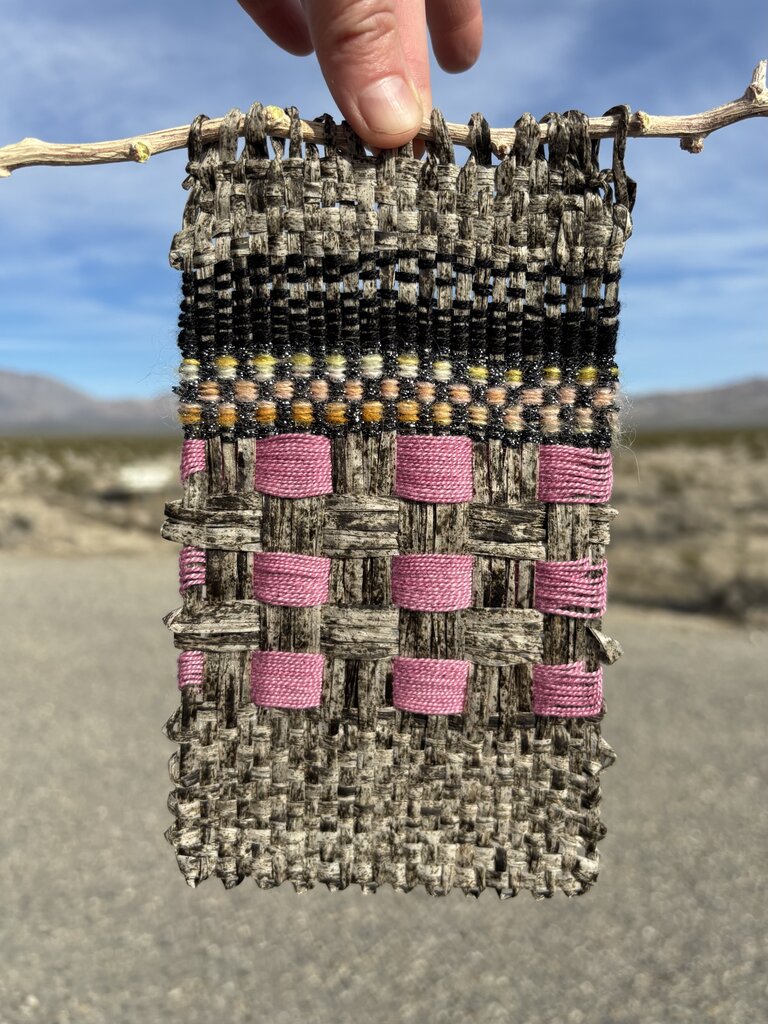 Death Valley No. 5 - Original Weaving by Hannah Watson