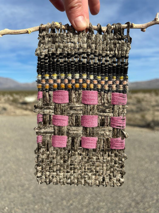 Death Valley No. 5 - Original Weaving by Hannah Watson