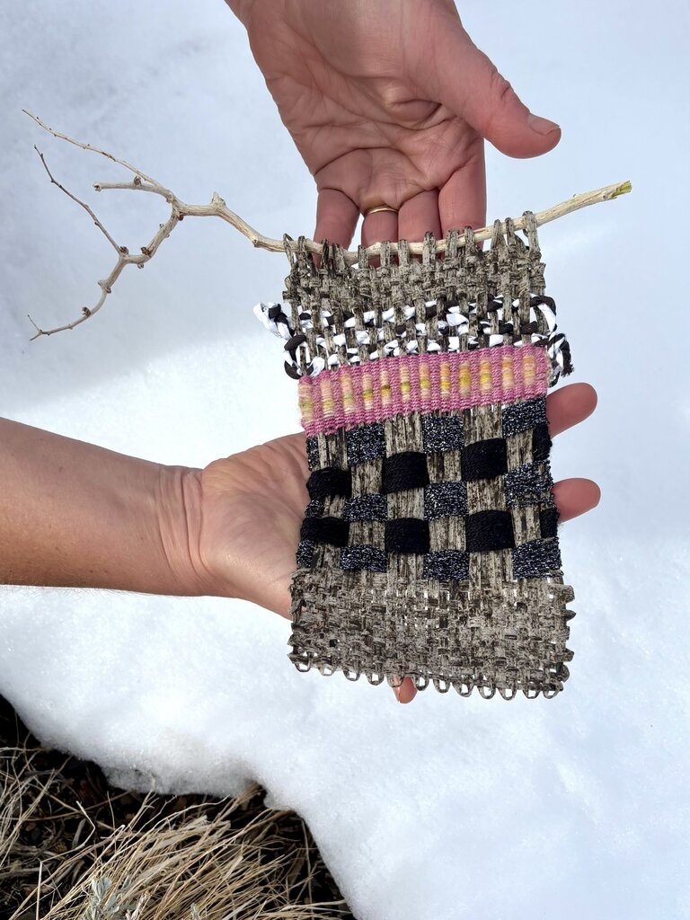 Death Valley No. 4 - Original Weaving by Hannah Watson
