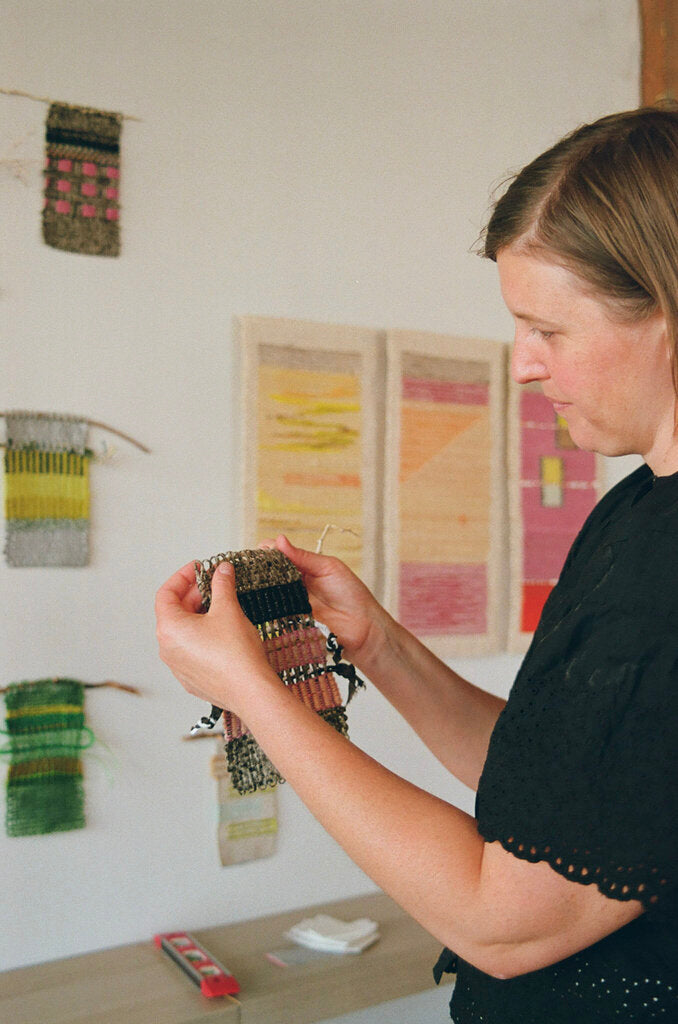 Death Valley No. 7 - Original Weaving by Hannah Watson