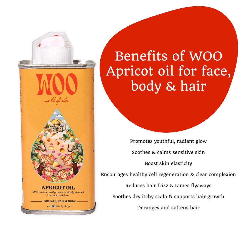 WOO - Organic Cold-pressed Apricot Oil