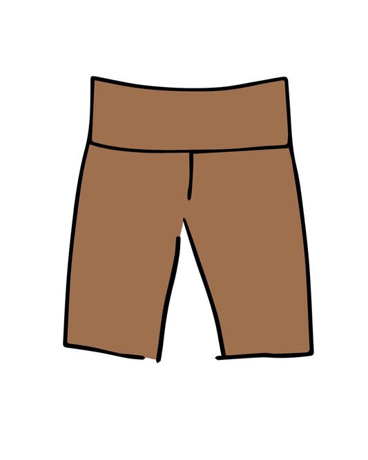 Thunderpants USA - Organic Cotton High Rise Bike Shorts - Large