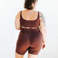 Thunderpants USA - Chestnut Organic Cotton High Rise Bike Shorts - 2X