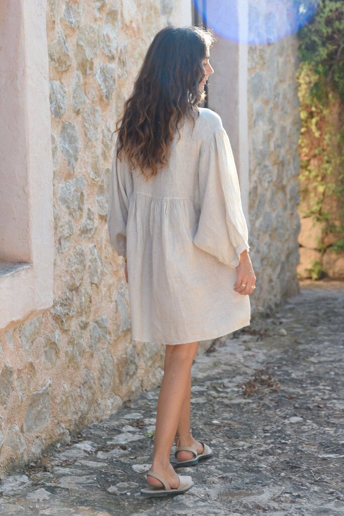 BEACHWOOD - Moon Italian Linen Bella Dress
