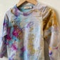 Mira Blackman - Amethyst Hand-dyed Org. Cotton Kid's Longsleeve Tee - 2T