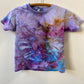 Mira Blackman - Amethyst Hand-dyed Org. Cotton Kid's Tee - 4T