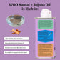 WOO - Organic Cold-pressed Santal & Jojoba Oil