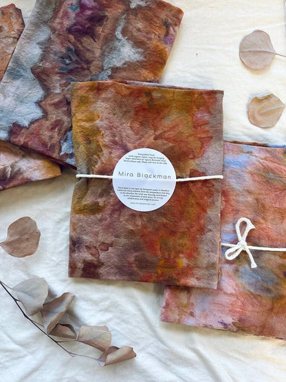 Mira Blackman - Ice-dyed Organic Cotton Everywear Towel - Agate