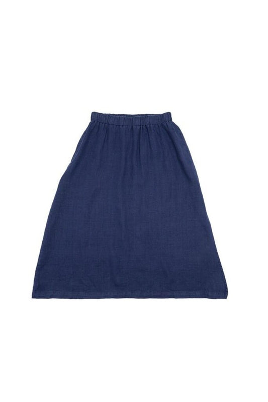 Jungmaven - Deep Indigo 100% Hemp Tennessee Skirt - Small