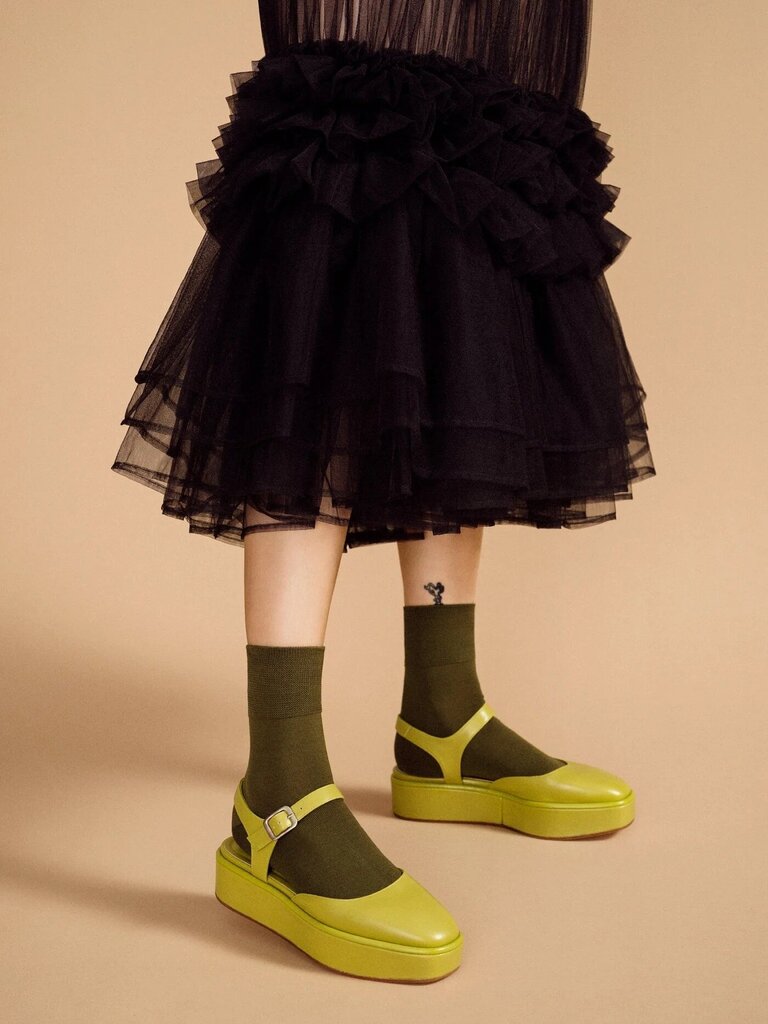 Hansel from Basel - Moss Trouser Crew Sock