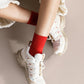 Hansel from Basel - Candy Apple Trouser Crew Sock