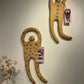 Roaming Barefoot - Astral Figure - Ceramic Wall Sculpture