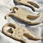 Roaming Barefoot - Astral Figure - Ceramic Wall Sculpture