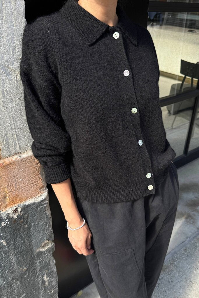 Le Bon Shoppe - Black Cashmere Lou Cardigan - XSmall/Small