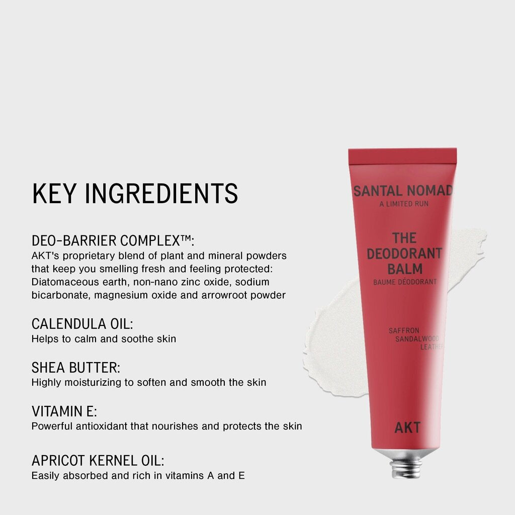AKT London - Santal Nomad Deodorant Balm - Limited Edition Scent