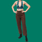 MEALS - Chocolate Cotton Canvas Forager Pants - XSmall