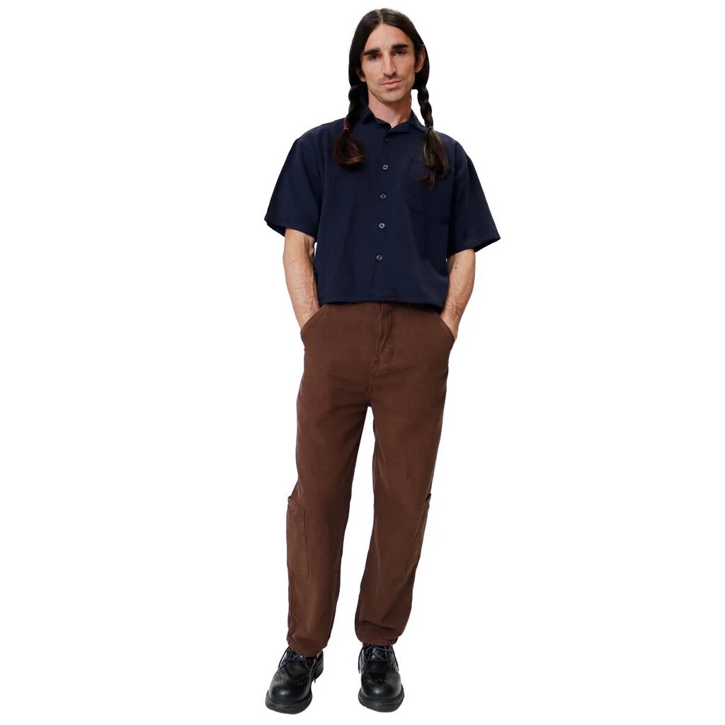 MEALS - Chocolate Cotton Canvas Forager Pants - XSmall