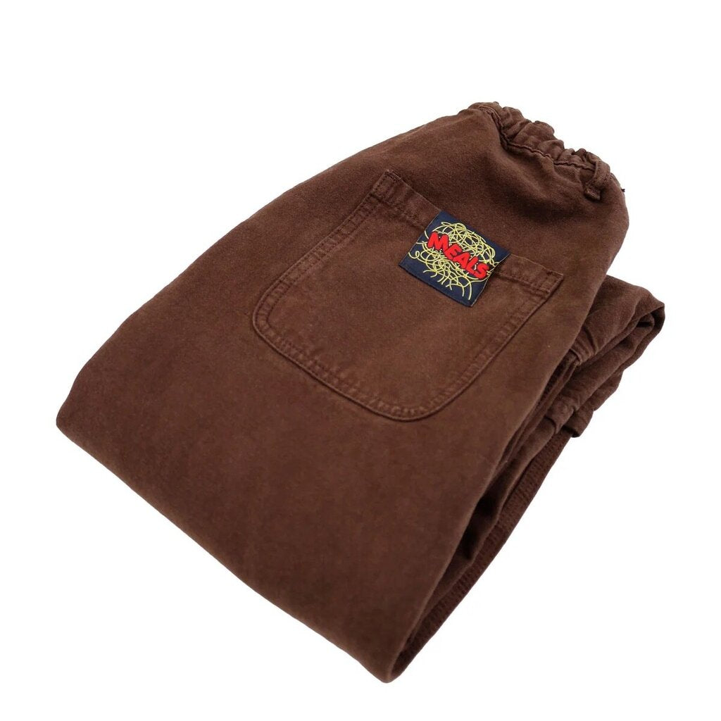 MEALS - Chocolate Cotton Canvas Forager Pants - Small