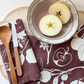 Elana Gabrielle - Apples Linen Tea Towel - Portland Artist