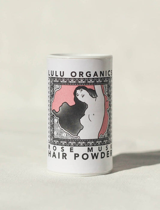 Lulu Organics - Hair Powder - Rose Musk - 1 oz