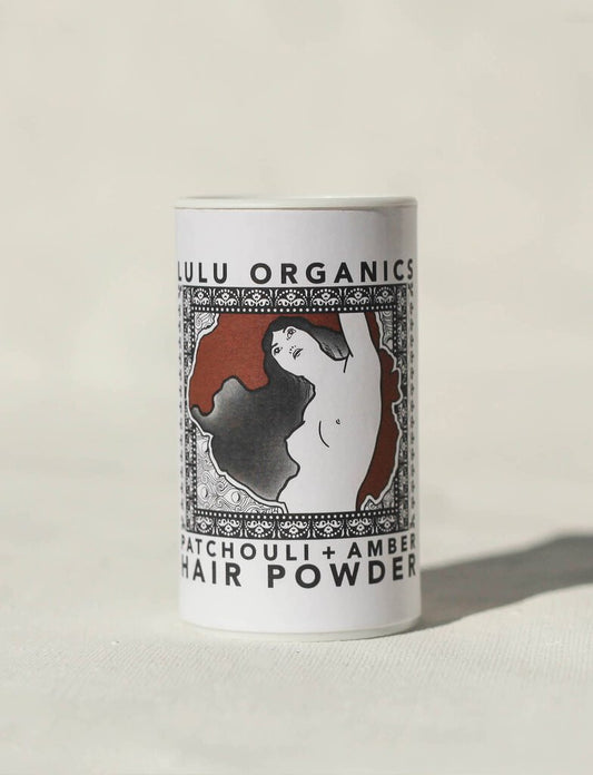 Lulu Organics - Hair Powder - Patchouli + Amber - 1 oz