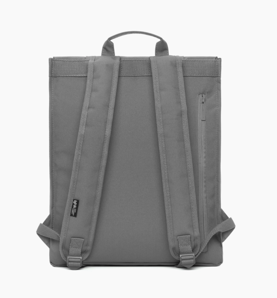 Lefrik - Recycled Plastic Bottle Handy Backpack - Grey