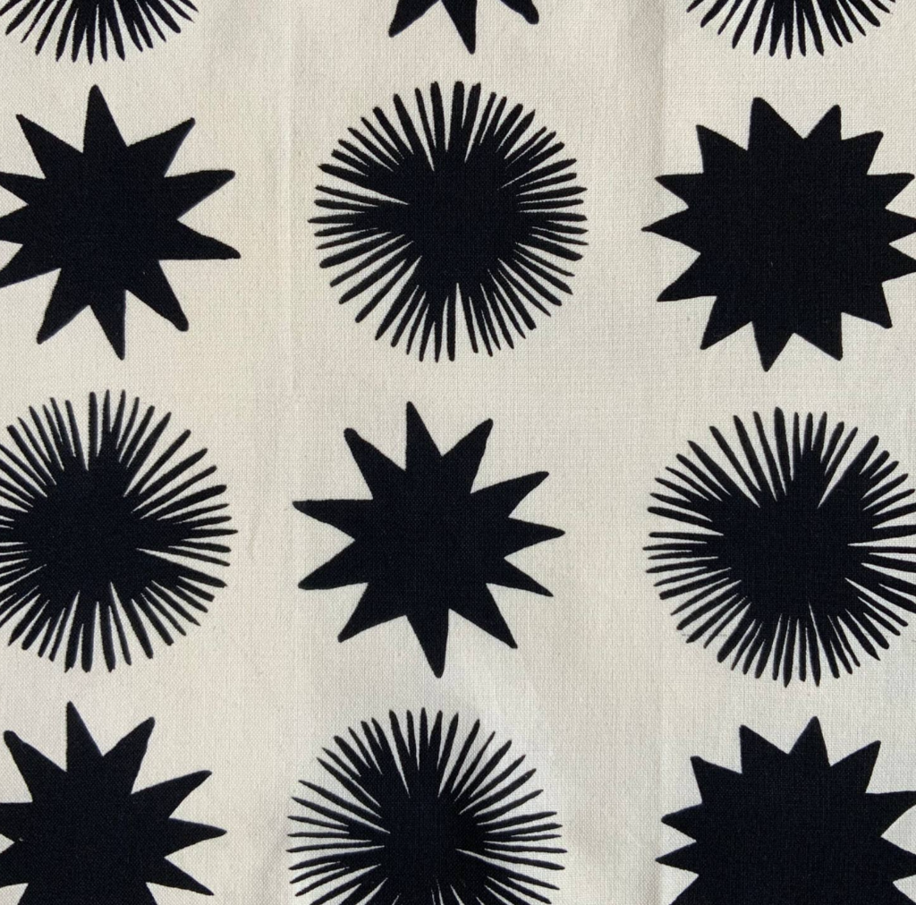 The Rise And Fall - Starburst Handprinted Kitchen Towel