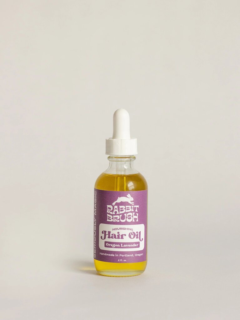 Rabbit Brush Goods - Oregon Lavender Hair Oil - 2 oz