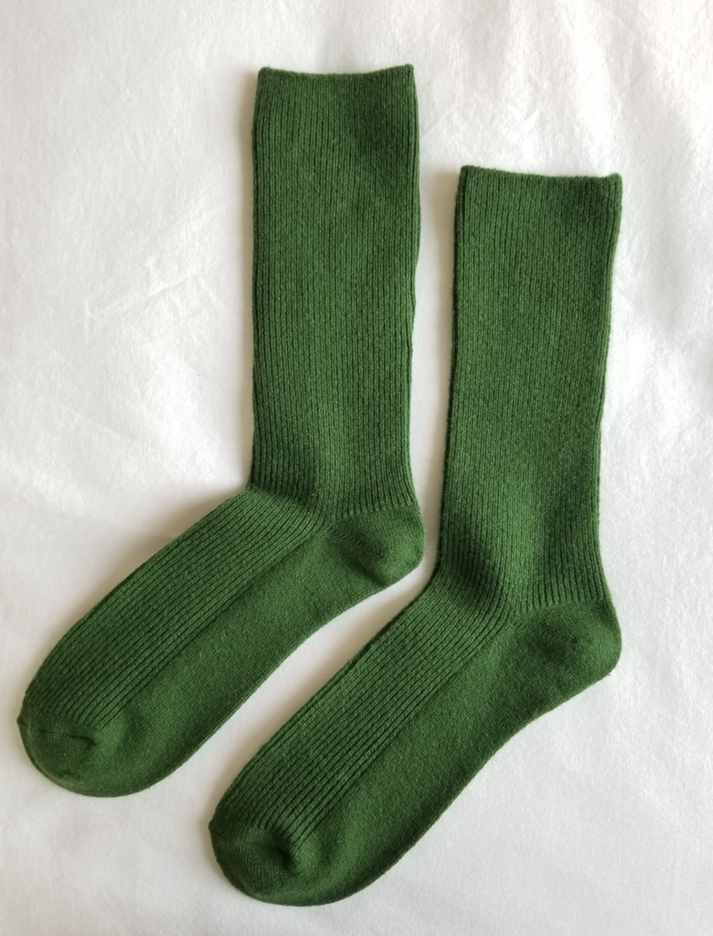 Le Bon Shoppe - Grandpa Socks - Avocado Green