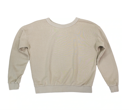 Jungmaven - Crux Cropped Sweatshirt - Canvas - Medium