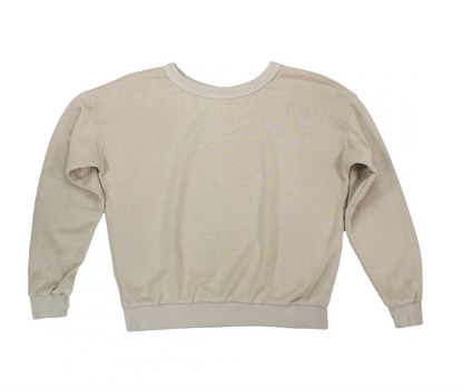 Jungmaven - Crux Cropped Sweatshirt - Canvas - Large