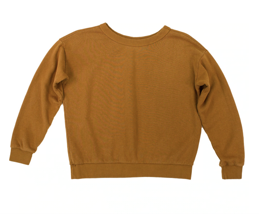 Jungmaven - Crux Cropped Sweatshirt - Copper - Small