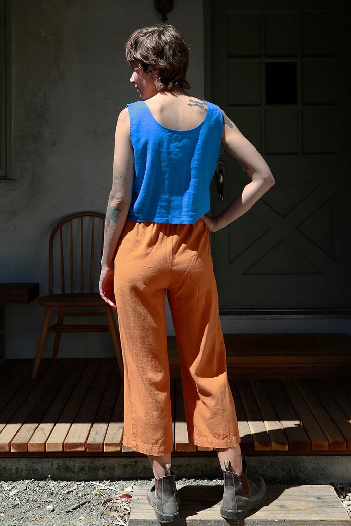 Me & Arrow - Orange Straight Pants - Medium