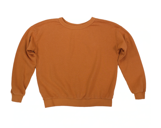 Jungmaven - Crux Cropped Sweatshirt - Copper - XLarge