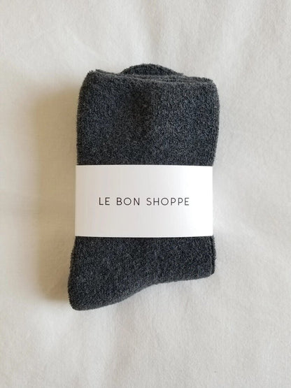 Le Bon Shoppe - Cloud Socks - Charcoal