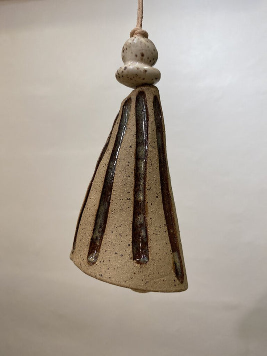 Roaming Barefoot - One-of-a-kind Ceramic Bell