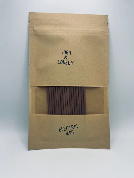 High & Lonely Incense - Electric Mud (Oud/Sandalwood/Musk)