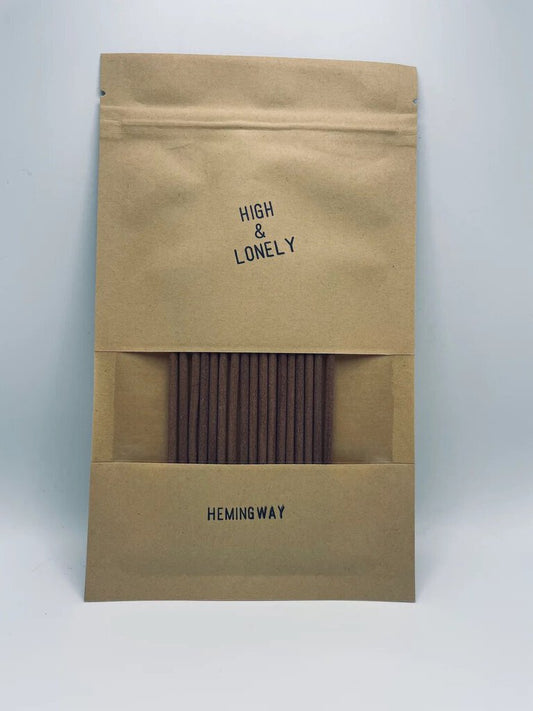 High & Lonely Incense - Hemingway (Vanilla/Tobacco/Cacao)