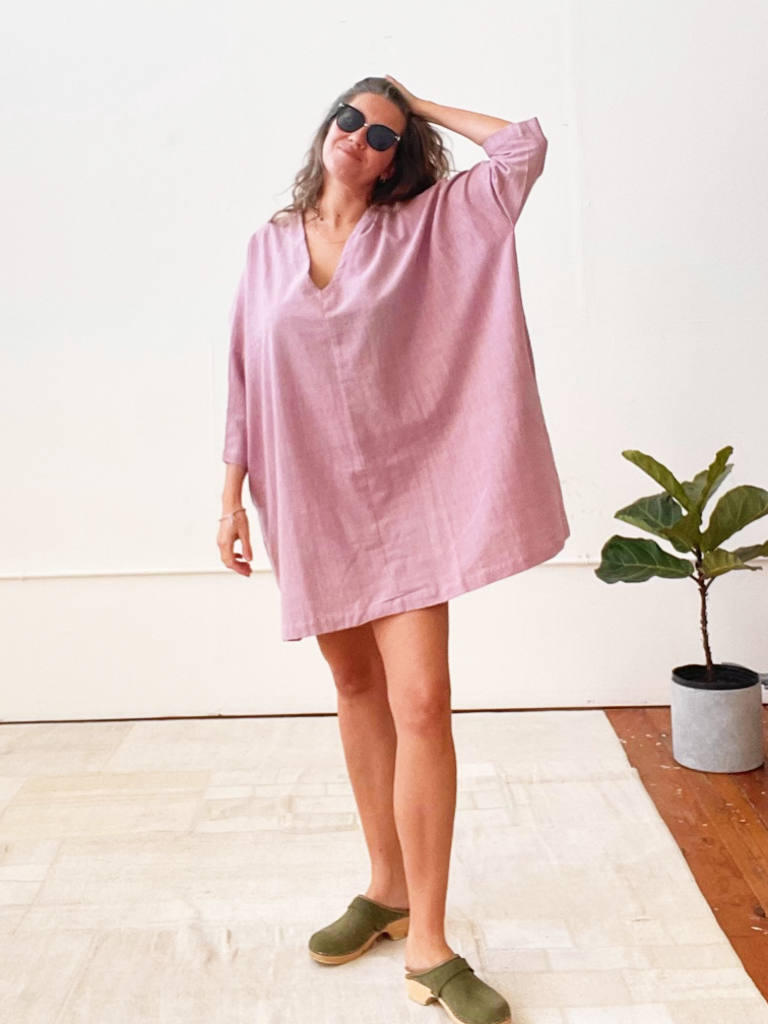HFG - Lilac Tunic Dress - One Size