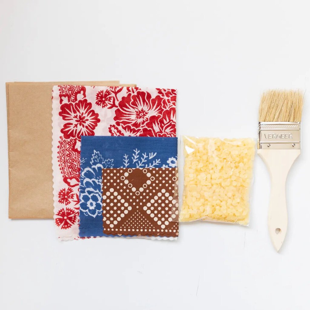 Last Chance Textiles - DIY Beeswax Food Wraps Kit