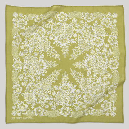 Last Chance Textiles - Cotton Blossom Bandana - Sweetpea
