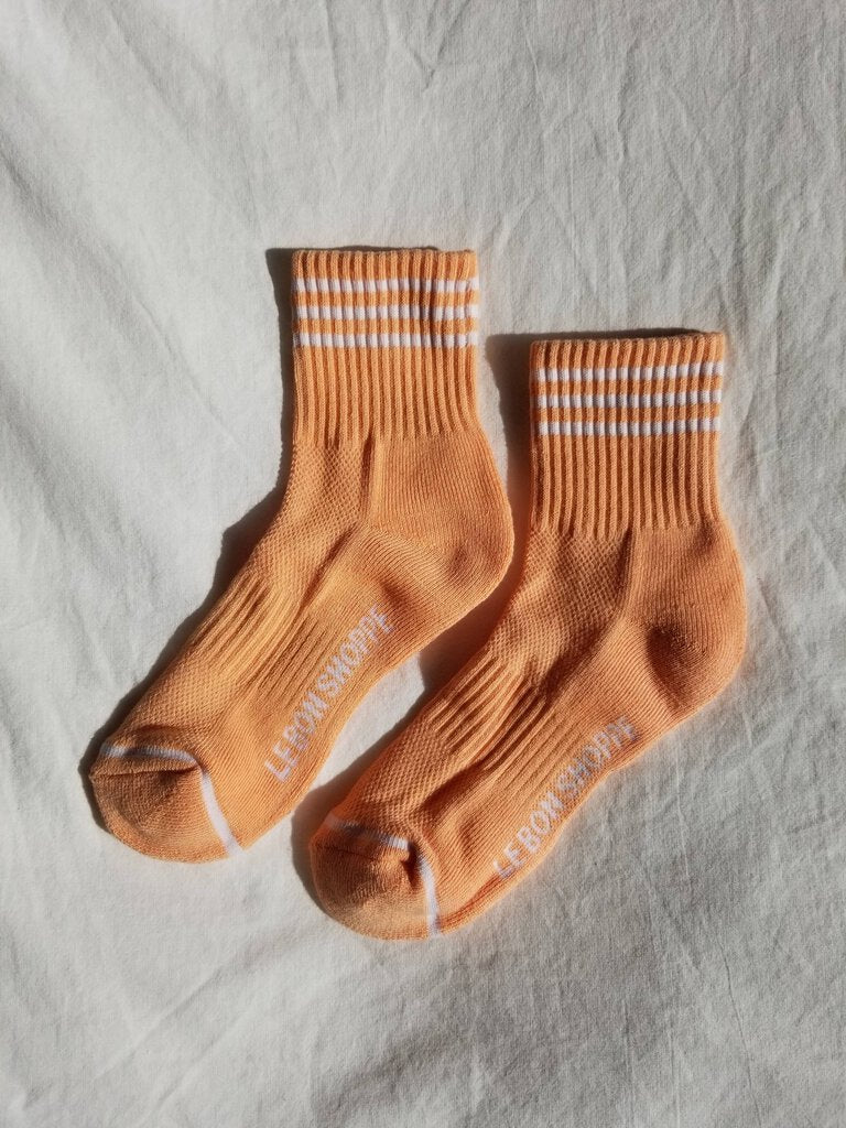 Le Bon Shoppe - Crew Stripe - Grapefruit