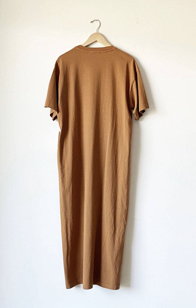 a mente - Copper T-shirt Dress - Medium/Large